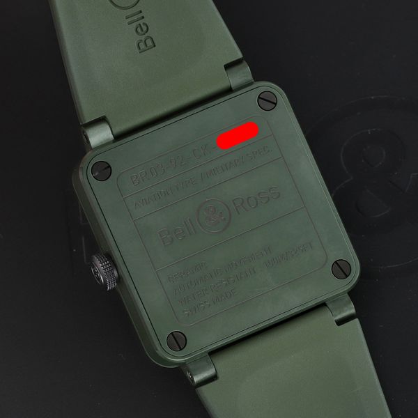 Bell and Ross BR03-92 BR0392-CER-BLP/SCR